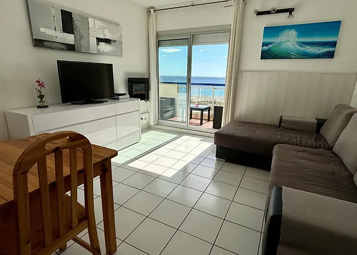 아파트 *au Lydia* Vue Sur Mer, Avec Piscine. 르발카레스